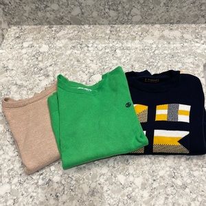 Mayoral set of three sweaters, size 5